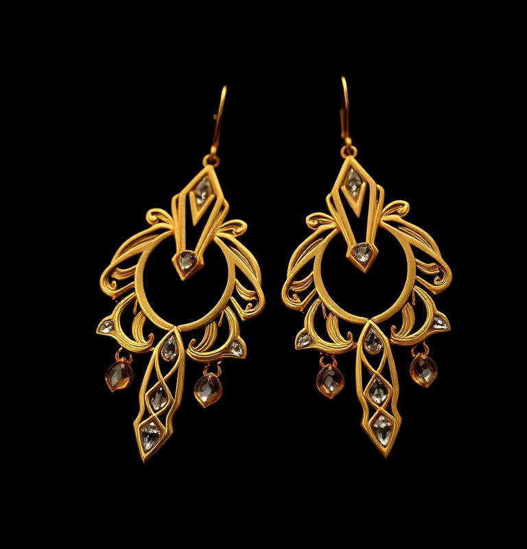 Art Déco Earrings